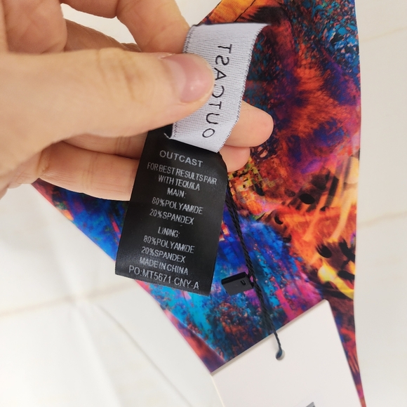 Outcast Paloma Animal Print Bikini Bottom - Picture 9 of 10